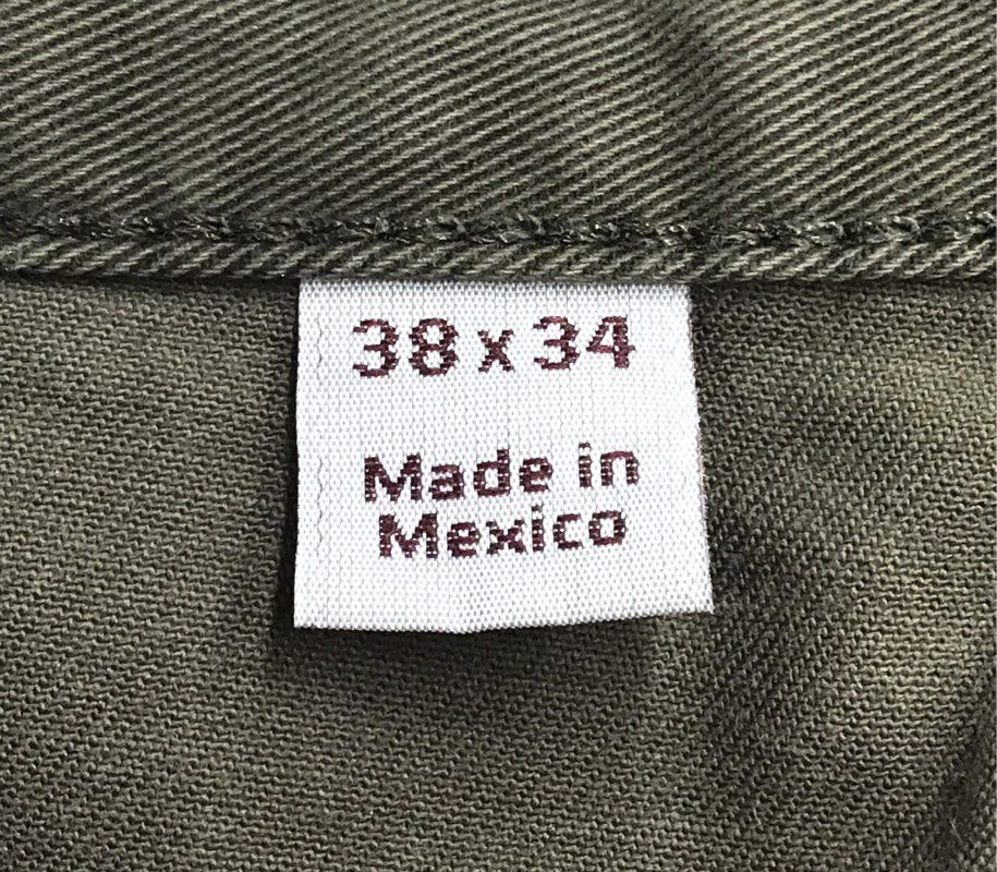 Y2K 2000s Carhartt Men's Green Carpenter Pants - Size 38X34