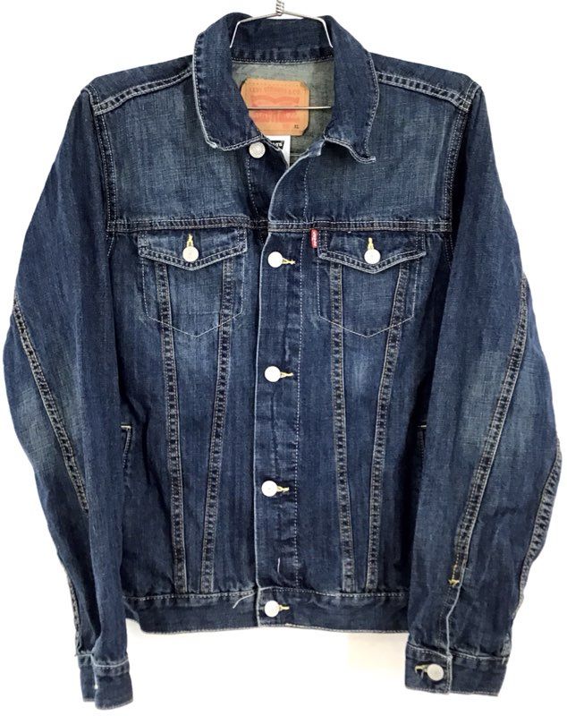 Levi&#39;s Boys Blue Trucker Jacket - Size XL