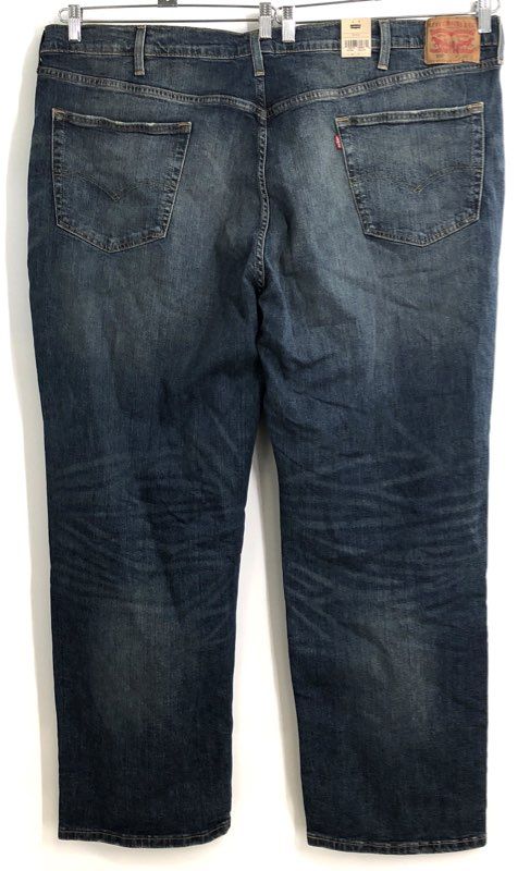 Levi's Men's 559 Relaxed Straight Blue Stretch Denim Jeans NWT Sz 52x32