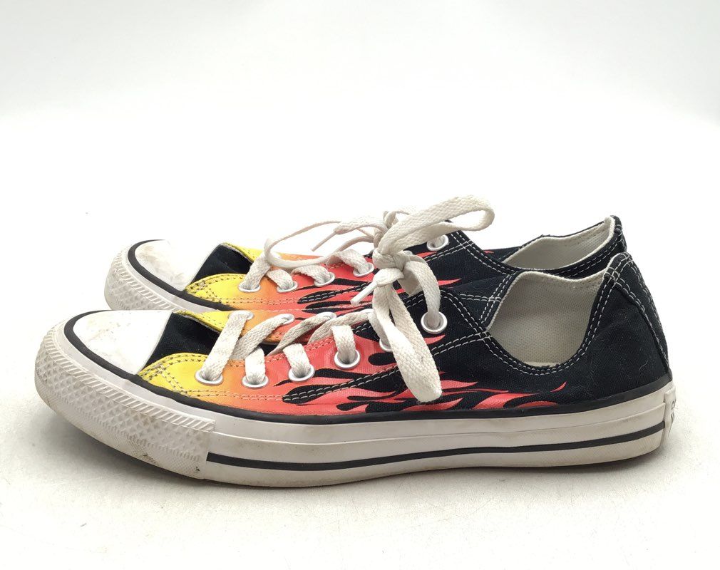 Converse Women&#39;s Chuck Taylor All Star Ox 166259F Multicolor Athletic Shoes-Sz 8