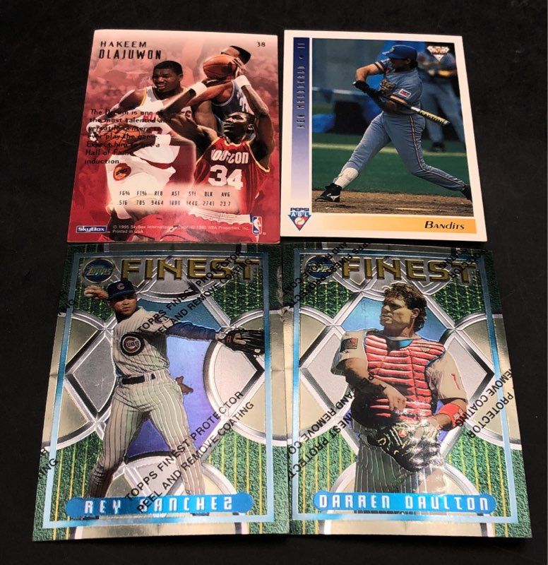 11.6 Lbs. Lot Of Mixed Sports Baseball Football Cards. Medium Box, Unsorted