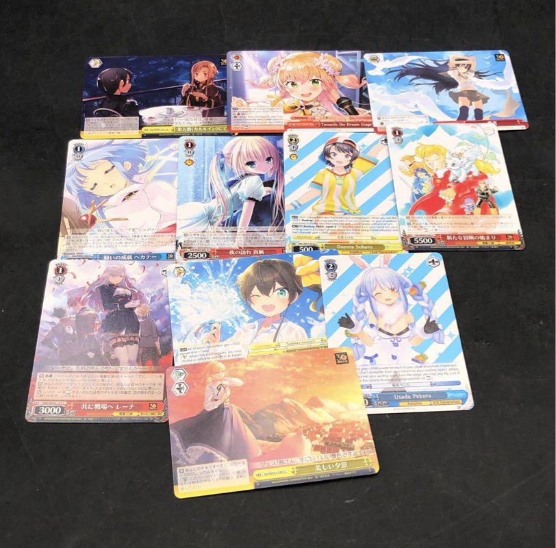 Weiss Schwarz TCG Anime Card Lot Modern 2010s-2020s Mixed 2.5 Lbs See Photos