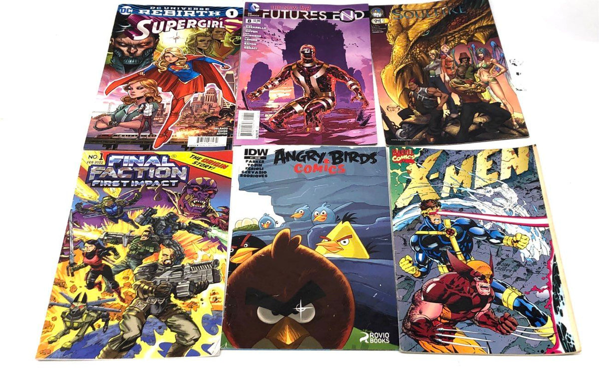 Comic Book Lot Marvel DC Image IDW 1990s-2020s Superhero 29 Comics