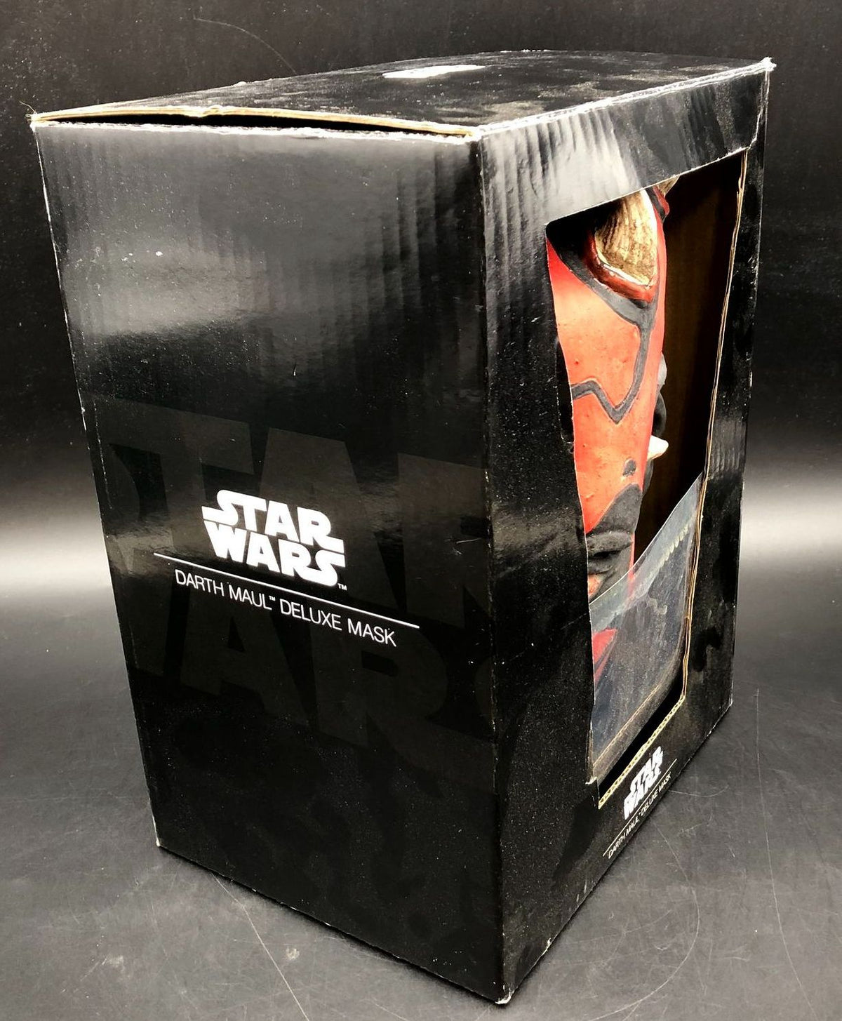 Disney Star Wars The Phantom Menace Deluxe Darth Maul Overhead Mask with Box