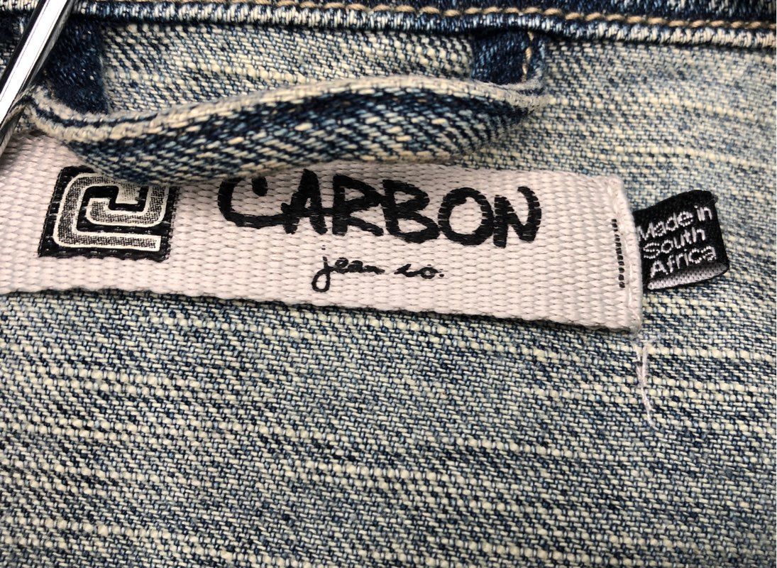 Carbon Men's Blue Harley-Davidson Denim Jacket - Size S