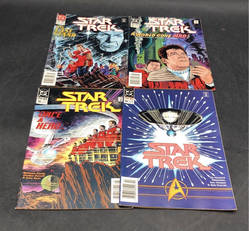 Star Trek DC Comics Lot 1990s Sci-Fi Original Series Next Generation