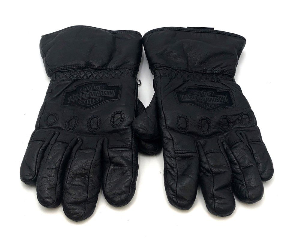 Harley-Davidson 1903 Motorcycle Helmet HD-B01 & Leather Gloves Set Sz S/L