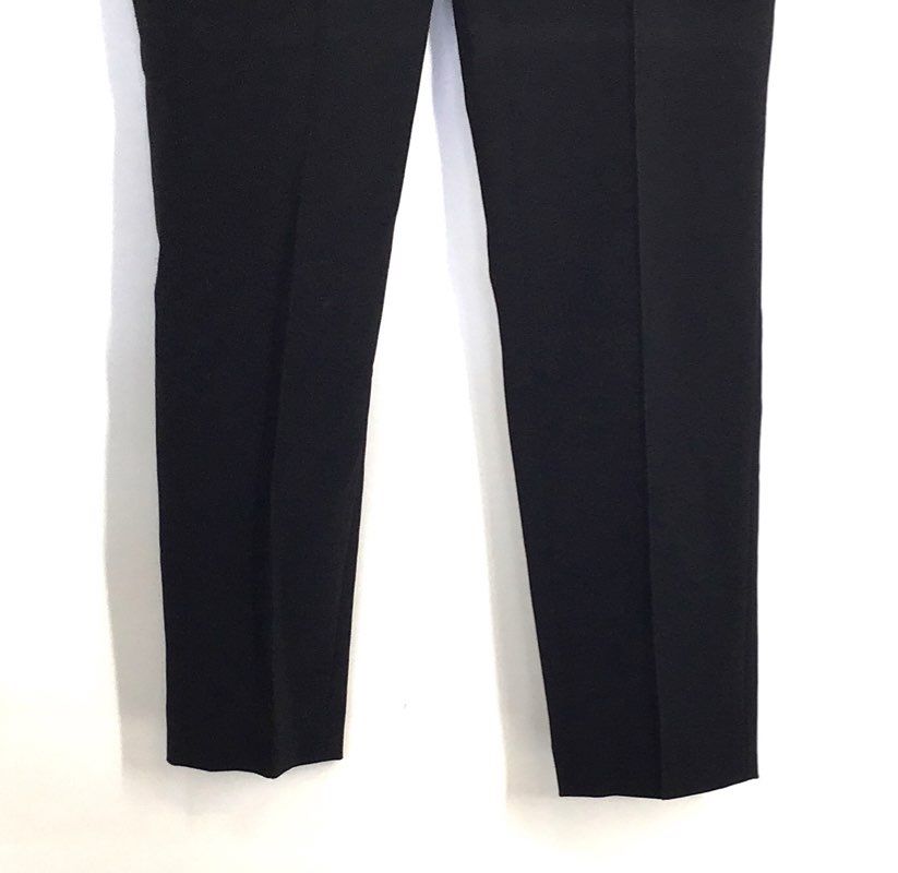 Freda's Women's Black Asymmetric Overlap Straight Leg Dress Pants Canada Sz 6