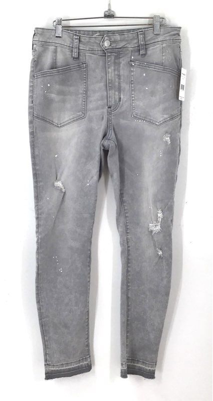 NWT We The Free Women's Cool Gray Denim Skinny Jeans - Size 31