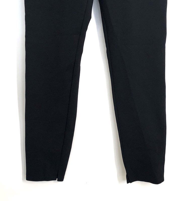 Theory Women's Black Skinny Legging K-Core Scuba Pants Sz M