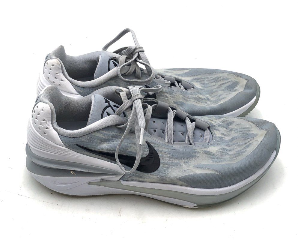 Nike Air Zoom G.T. Cut 2 Grey Black Basketball Shoes Men's Size 14