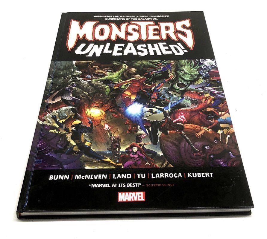 Monsters Unleashed! Hardcover Marvel 2017 Collects #1-5 Bunn McNiven Avengers