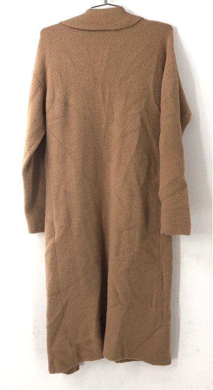 Express Women's Tan Teddy Coatigan Duster Cardigan Sweater Sz S NWT