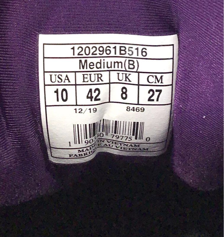 Brooks Adrenaline GTS 20 Run United Purple Running Shoes Womens Size 10