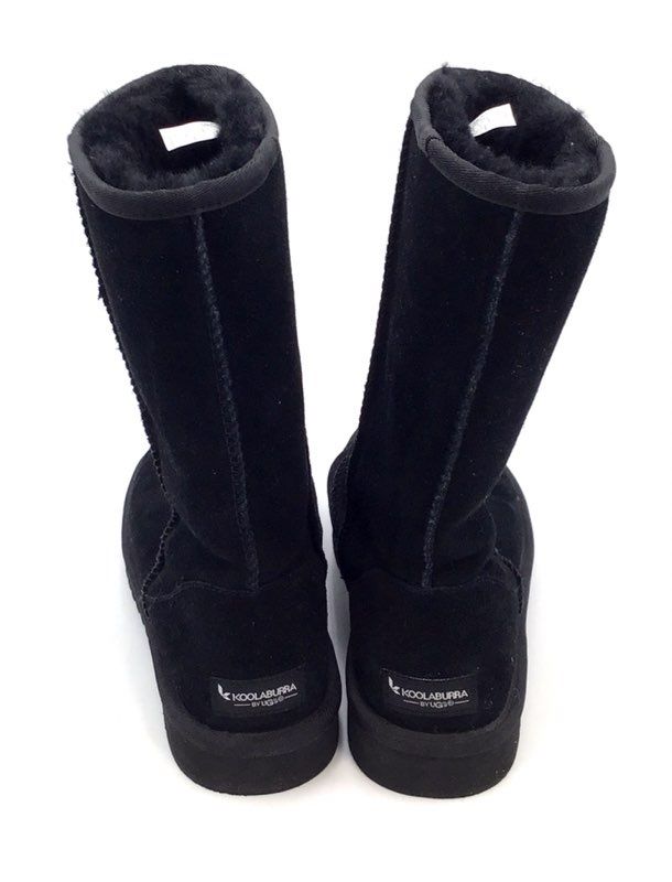 Koolaburra by Ugg Koola Tall Black Suede Winter Boots Women's Size 9