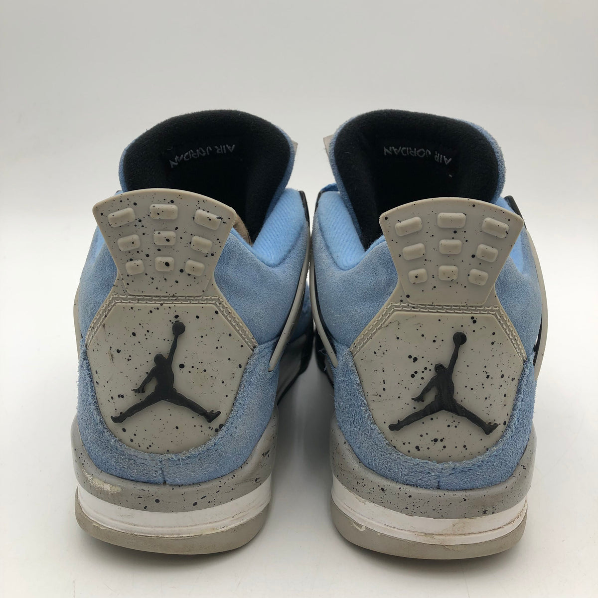 Nike Air Jordan 4 Retro University Blue GS Blue Grey Sneakers Size 6Y COA