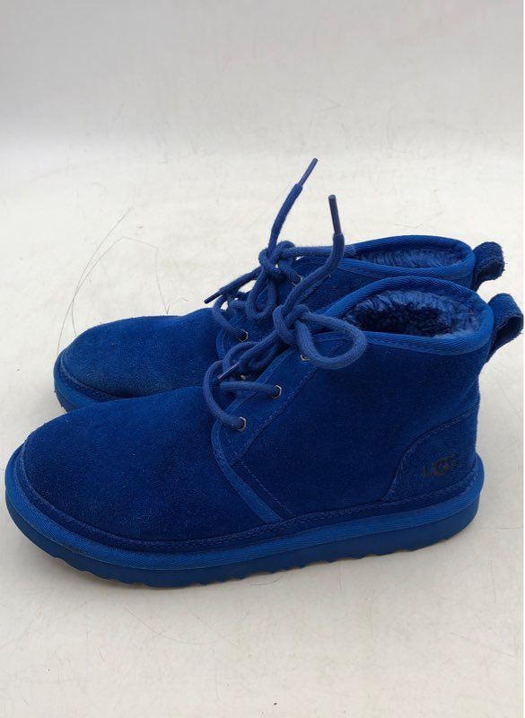 UGG Boys Neumel 2 1017320K Blue Snow Boots - Size 6