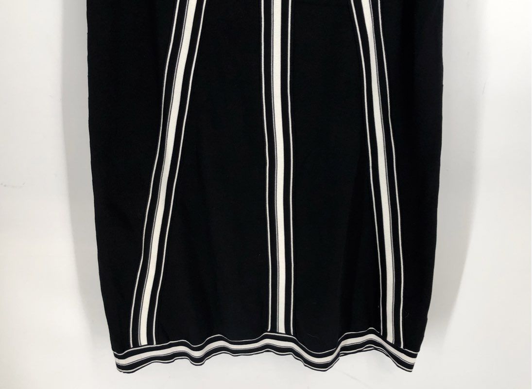 NWT Premise Women's Black Bleach White Shift Dress - Size XL