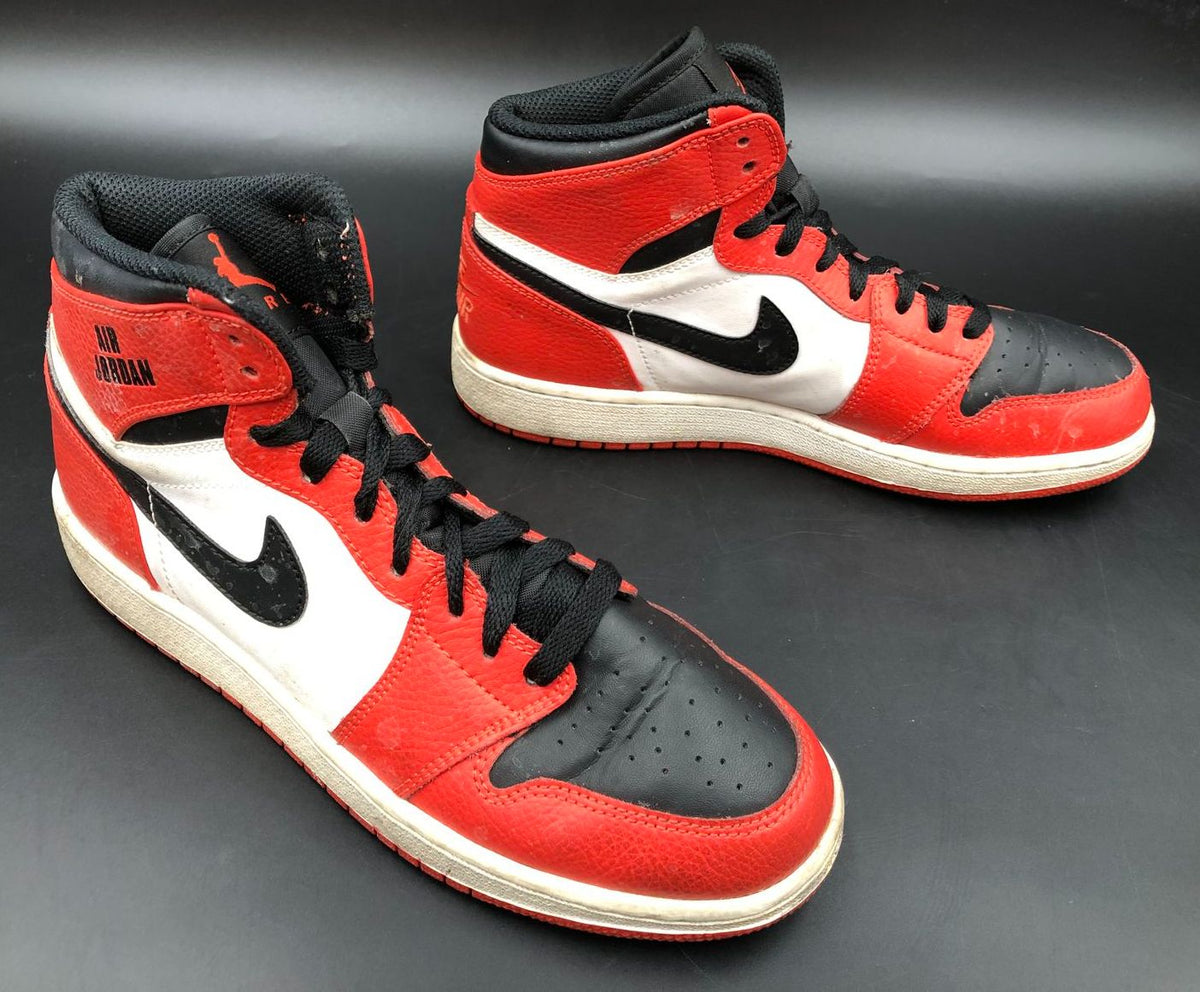 Nike Air Jordan 1 Retro High GS 'Rare Air Max Orange' Sneakers - Size 6Y (+COA)