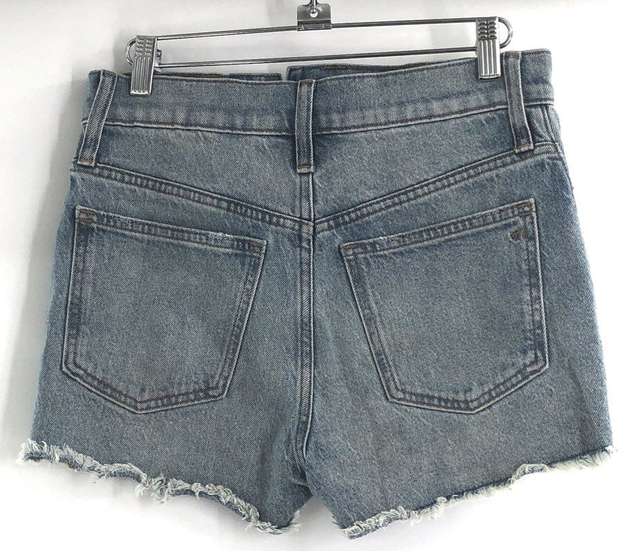 Madewell Women's 10" High Rise Skinny Crop Jeans & Denim Shorts Bundle Sz 25