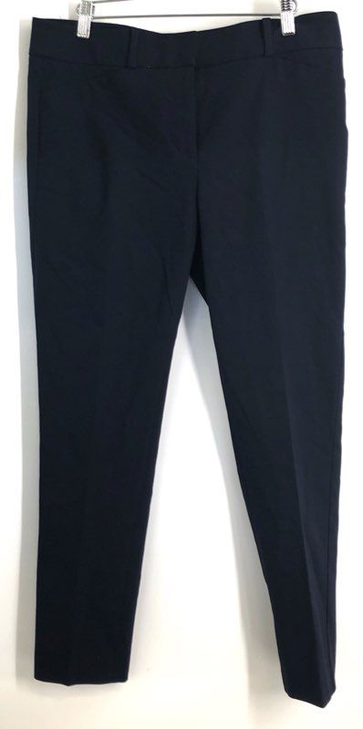 LOFT Women's Marisa Skinny Dress Pants Navy Blue Trousers Size 8