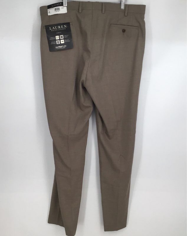 NWT Lauren Ralph Lauren Women&#39;s Tan Dress Pants - Size 38x34