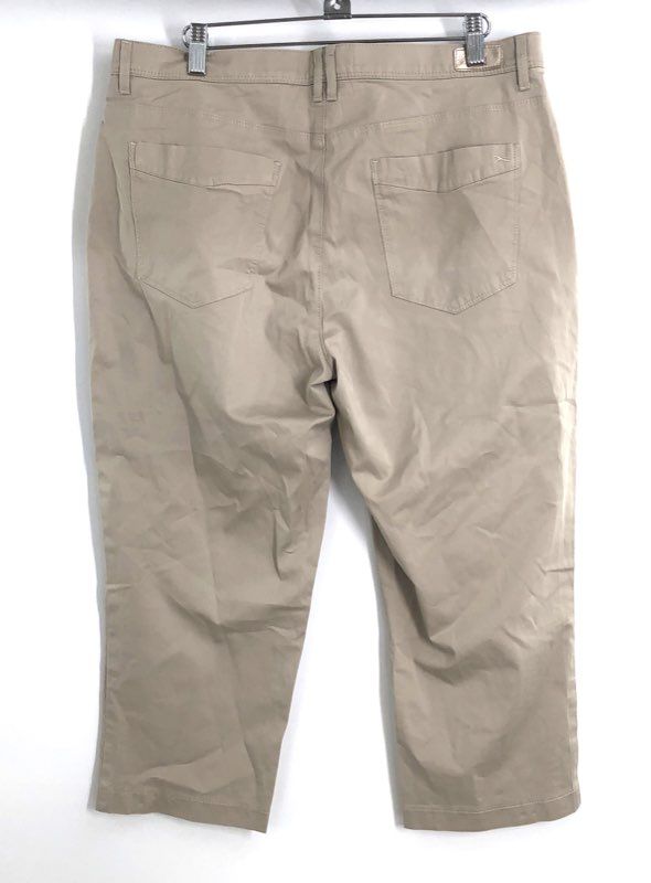 Brax Women's Tan Style Randa S Tapered Chino Pants Sz 12