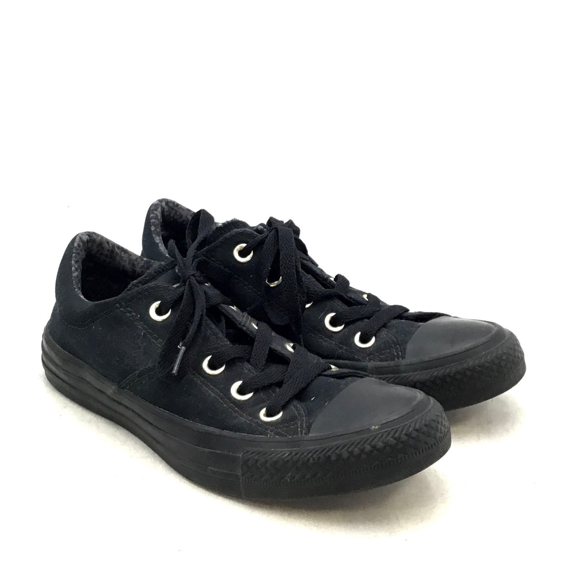 Converse Women&#39;s Chuck Taylor All Star 61742F Black Athletic Shoes - Size 6