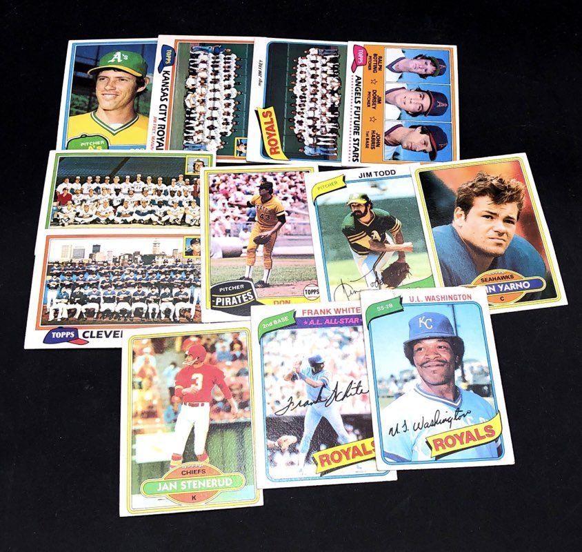Sports Card Lot Vintage & Modern Baseball Basketball Football Racing See Photos