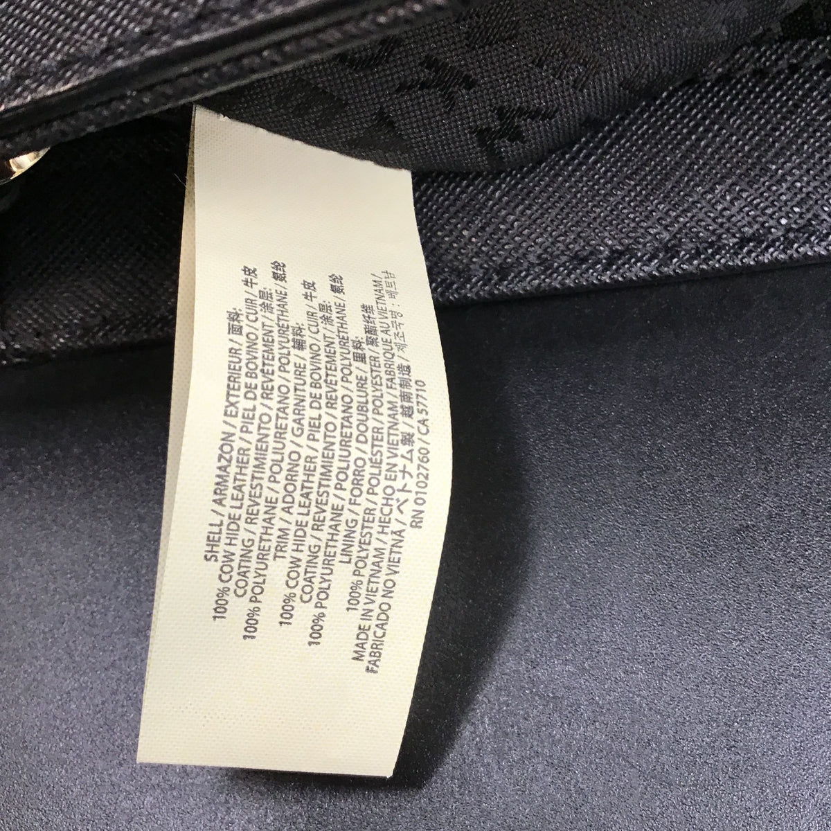 Kate Spade Cream\Black Leather 'Brynlee Color Block' Satchel Bag (+COA)