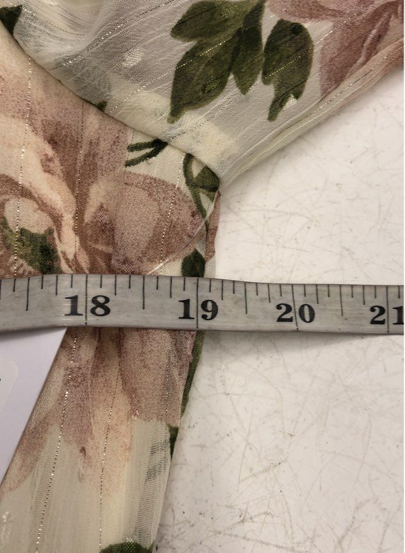 Premier Amour Women's NWT Bloom Blush Floral Maxi Dress Long Sleeve Sz 16