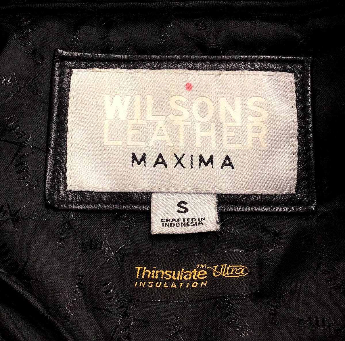Wilsons Leather Maxima Women's Black Leather Motorcycle Jacket - Size S