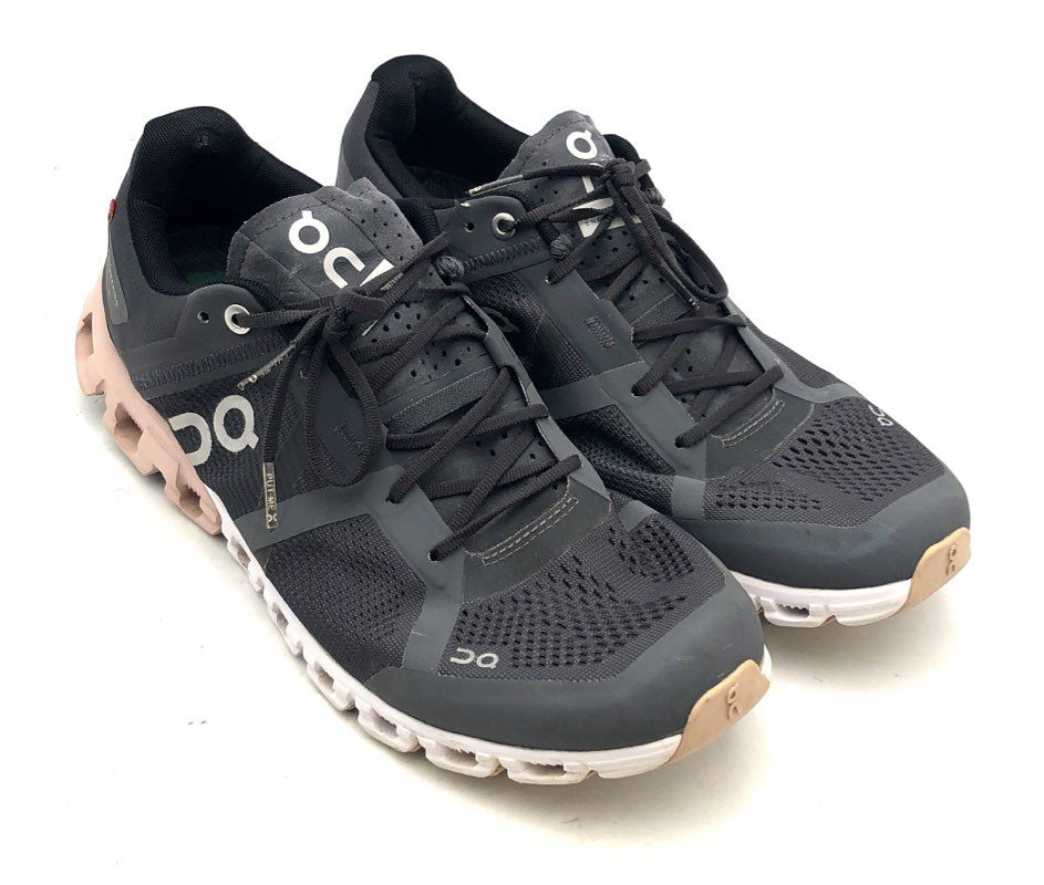 On Cloudflow Rock Rose Grey Pink Women's Running Shoes Size 10