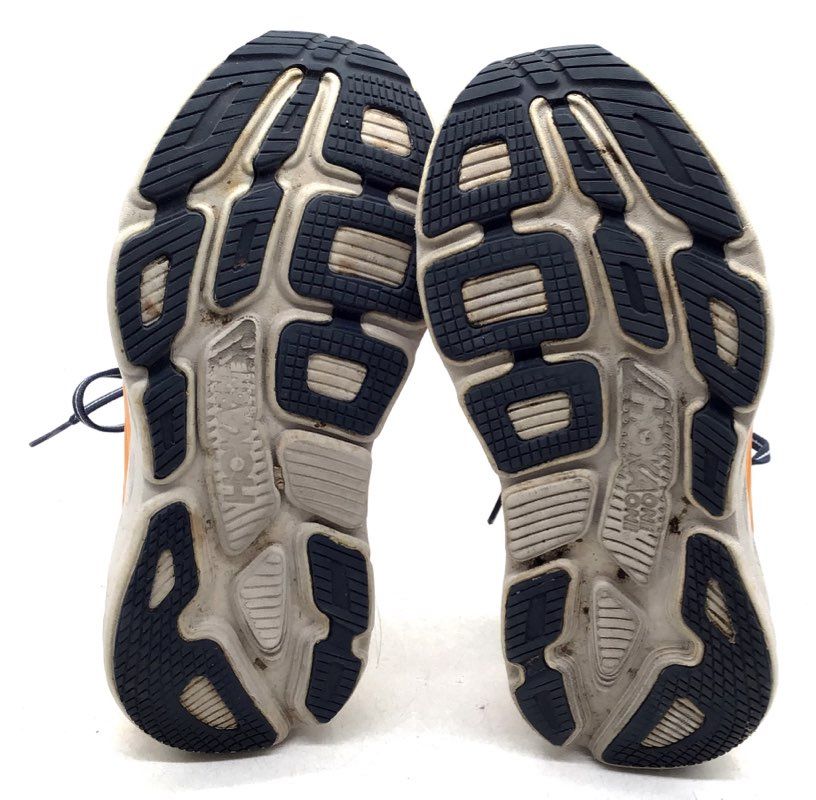 Hoka One One Men's Bondi 7 Blue Athletic Shoes - Size 6.5