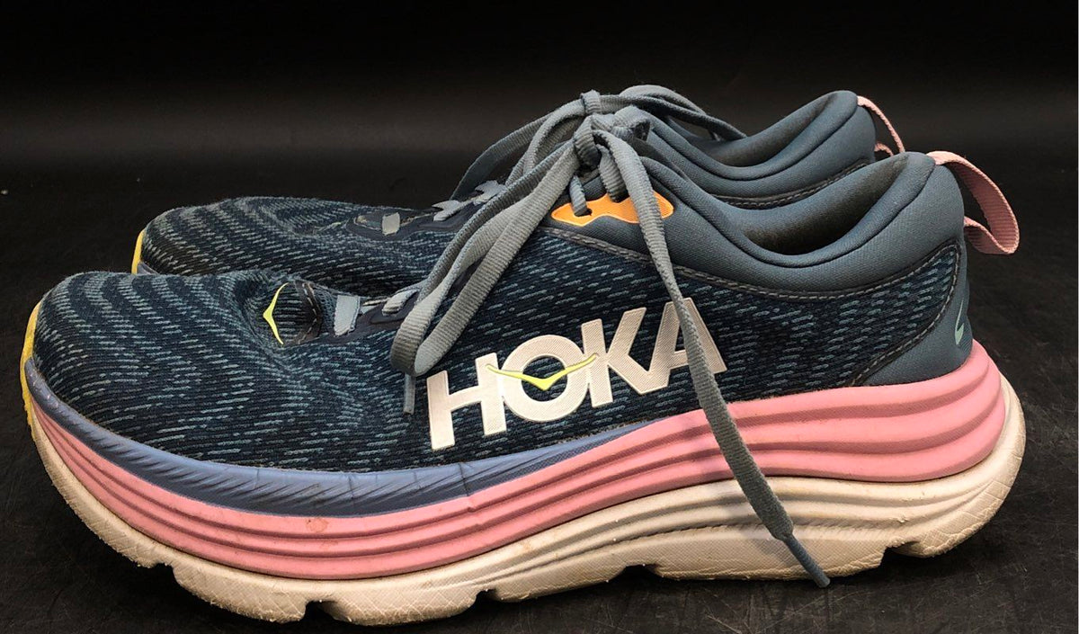 Hoka One One Women's Gaviota 5 Blue Athletic Shoes - Size 7B