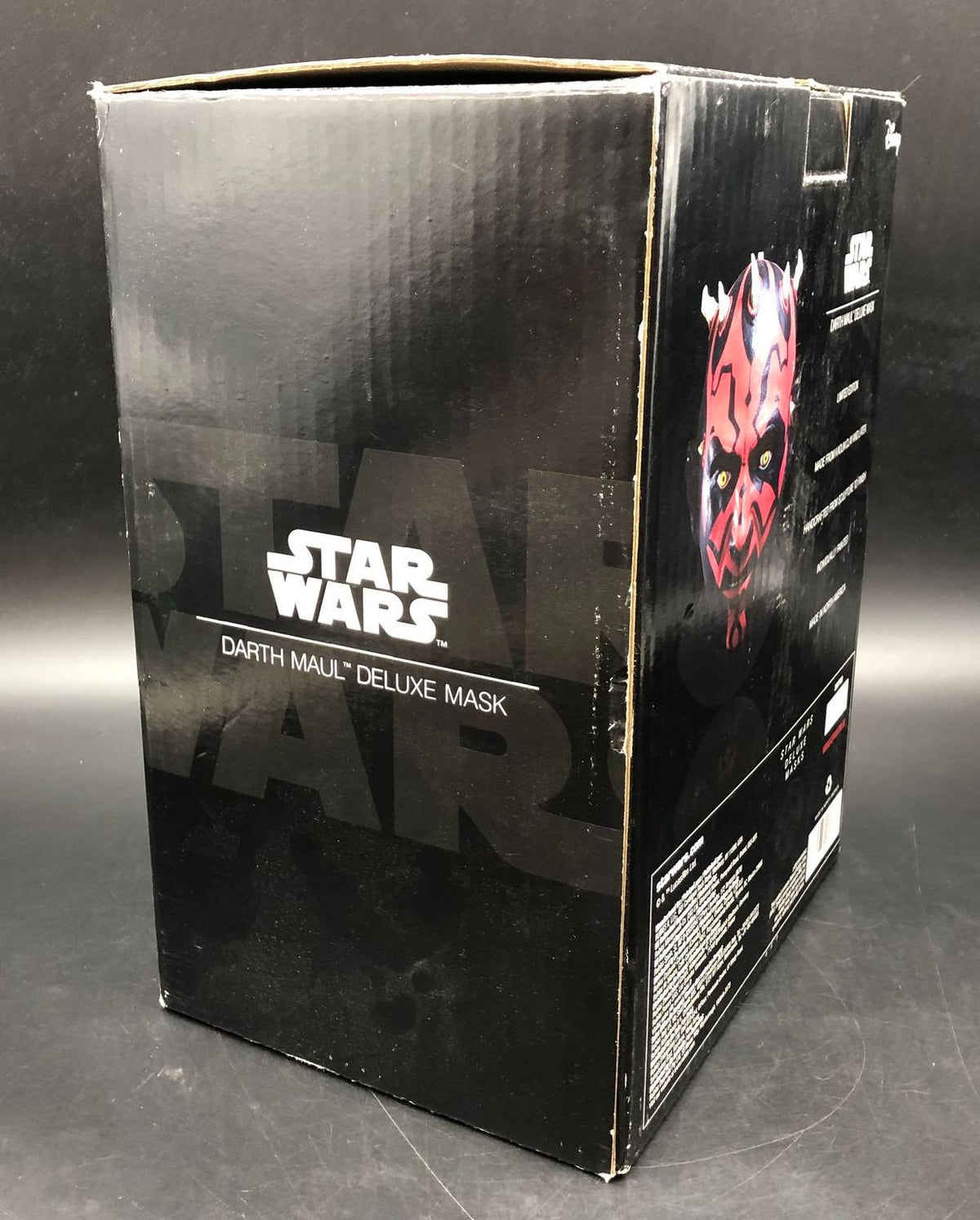 Disney Star Wars The Phantom Menace Deluxe Darth Maul Overhead Mask with Box