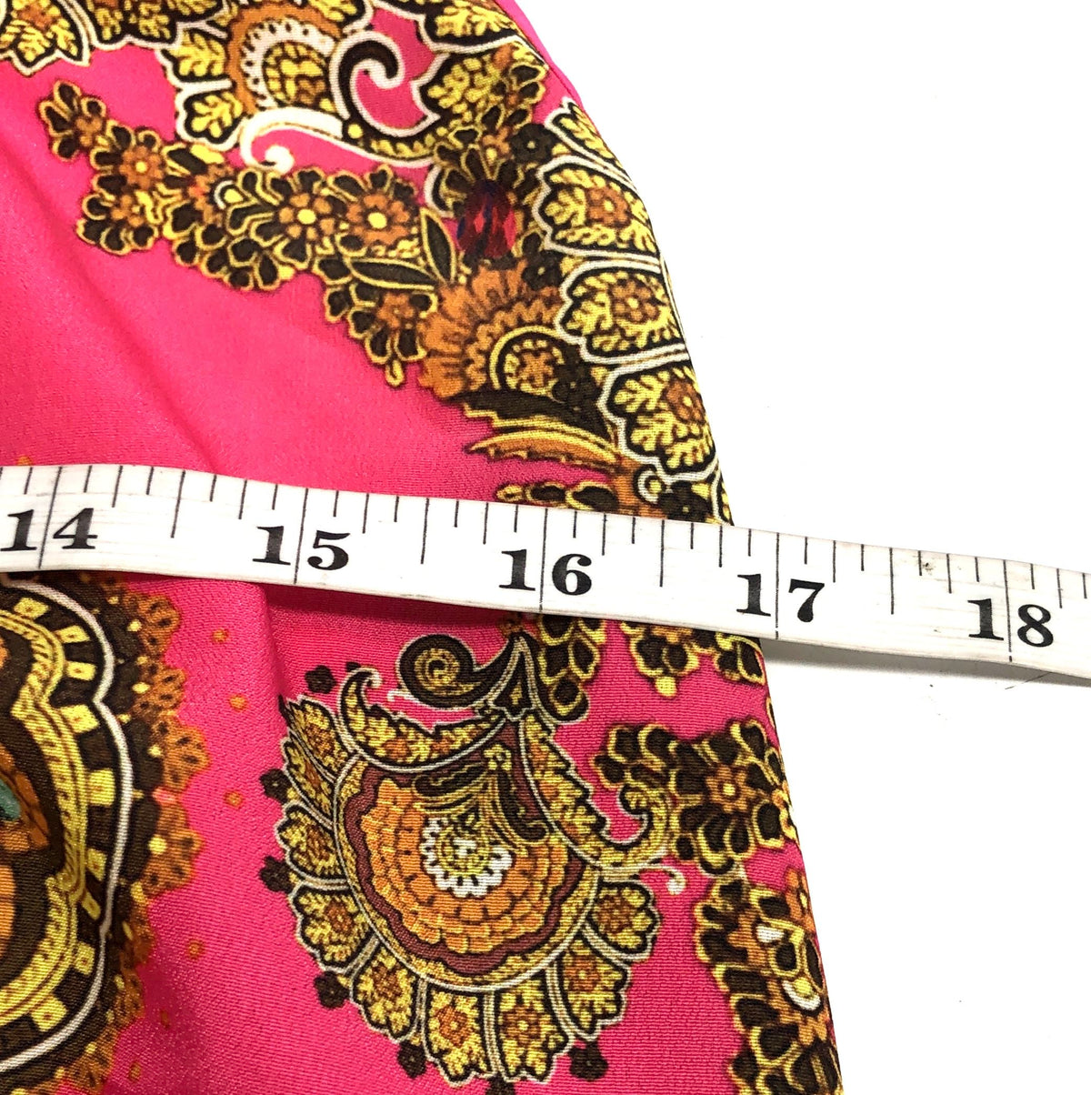 Ted Baker Women's Bright Pink Hevea Jewel Paisley Zip Front Cami Sz S NWT