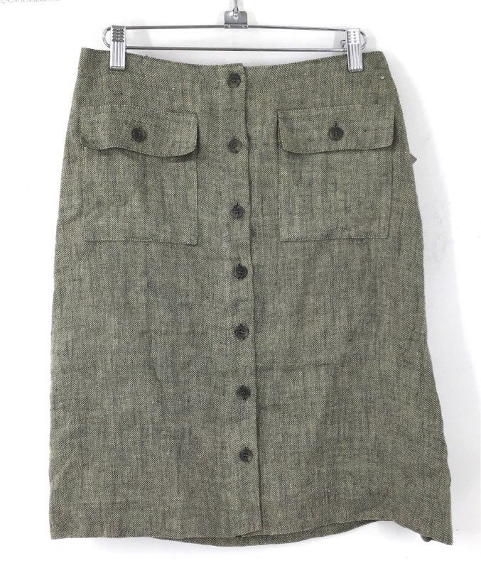 NWT Jones New York Women's Gray A-Line Skirt - Size 6