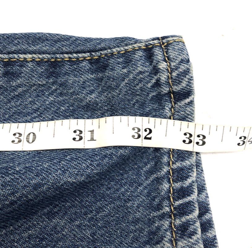 Levi's Men's Blue Cinch Baggy Wide Leg Medium Wash Jeans Size 32