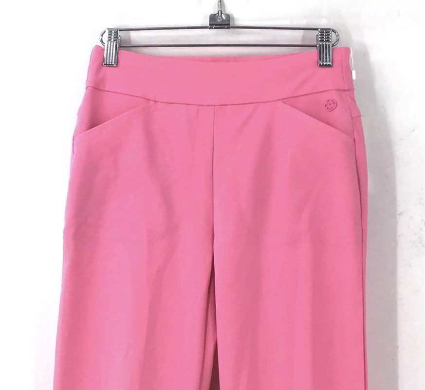 NWT Luxletic Lilly Pulitzer Women's Confetti Pink Alston Cropped Pant - Size 00