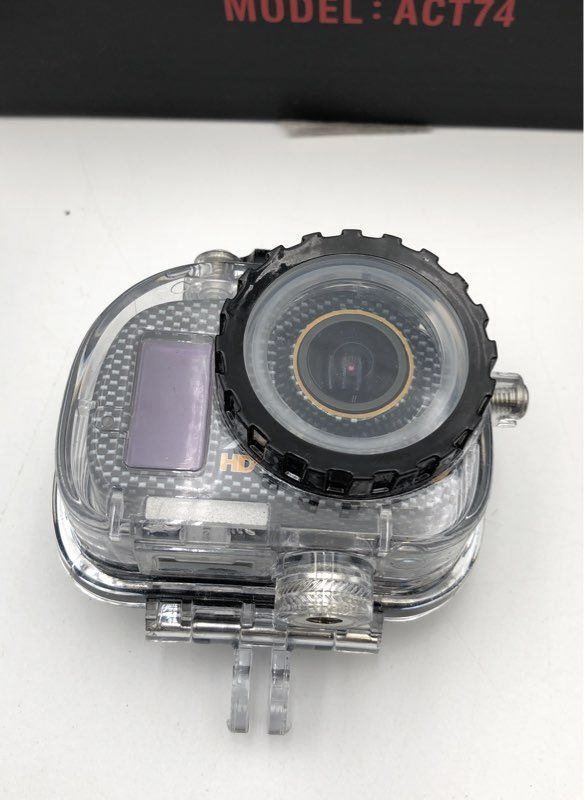 Campark ACT74 & Vivitar DVR 787HD Action Camera Dashcam Lot 3 Piece