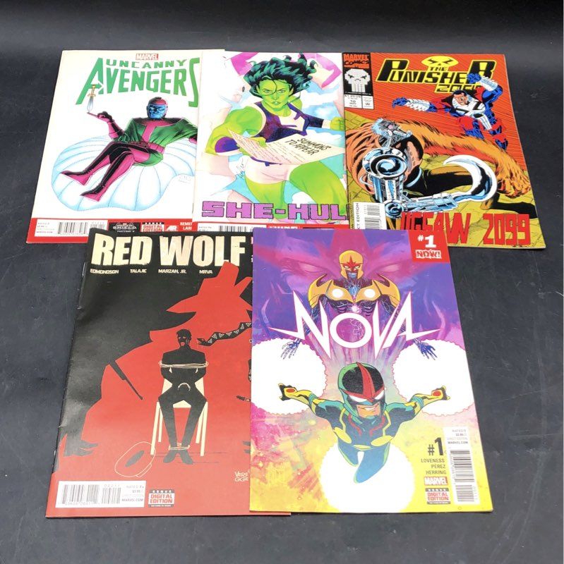 Comic Book Lot Marvel Bronze Copper Modern Age Superhero 26 Comics