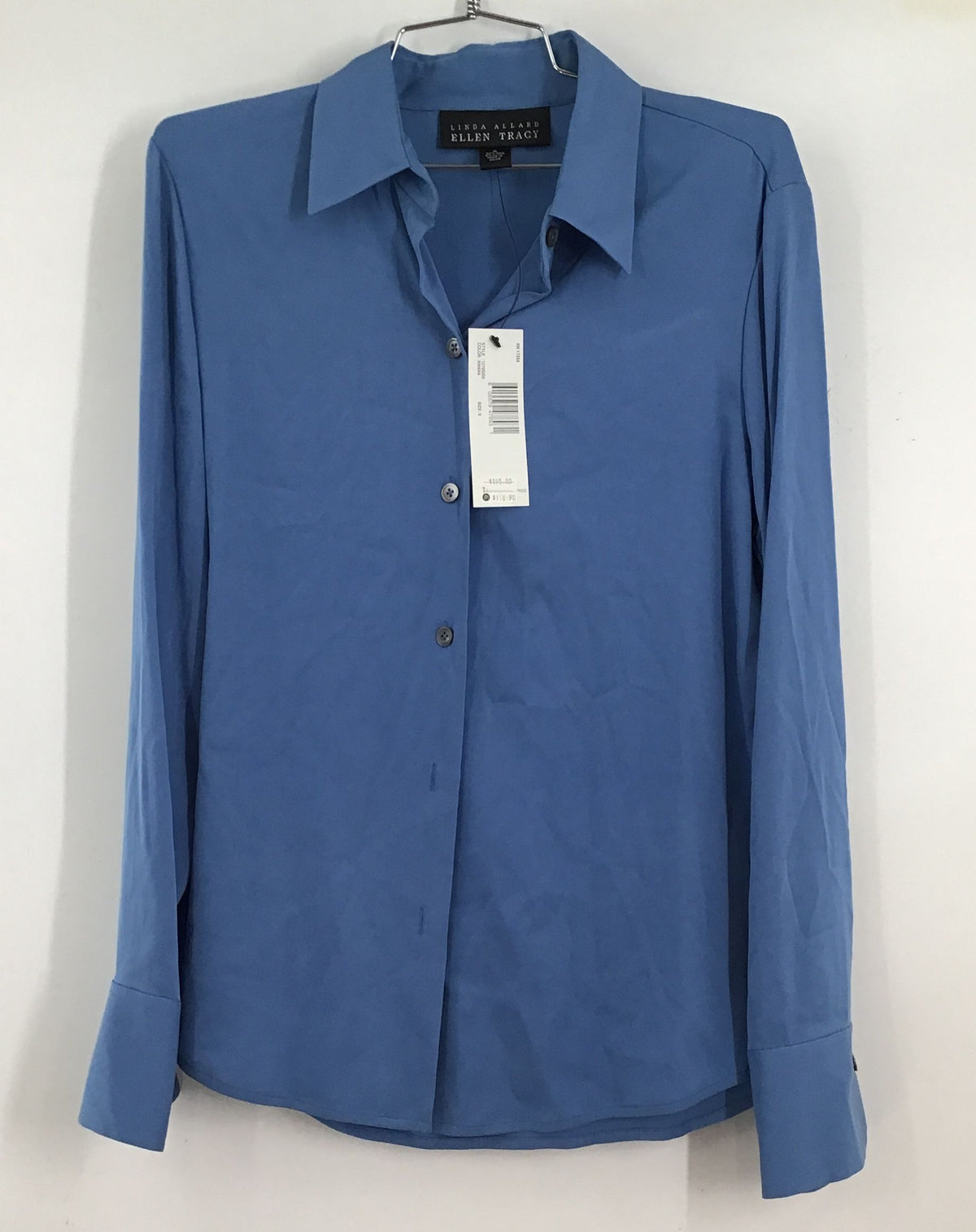 NWT Ellen Tracy Women&#39;s Riviera Button-Up Shirt - Size 8