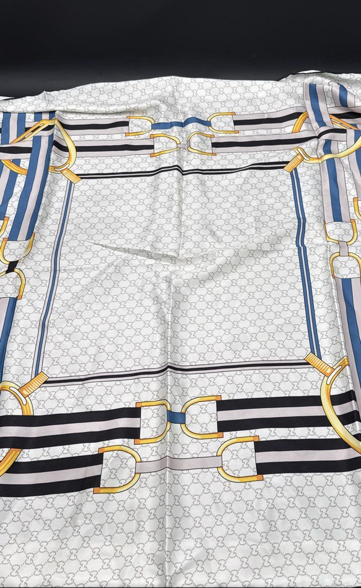 Gucci INSPIRED Monogram Silk Scarf