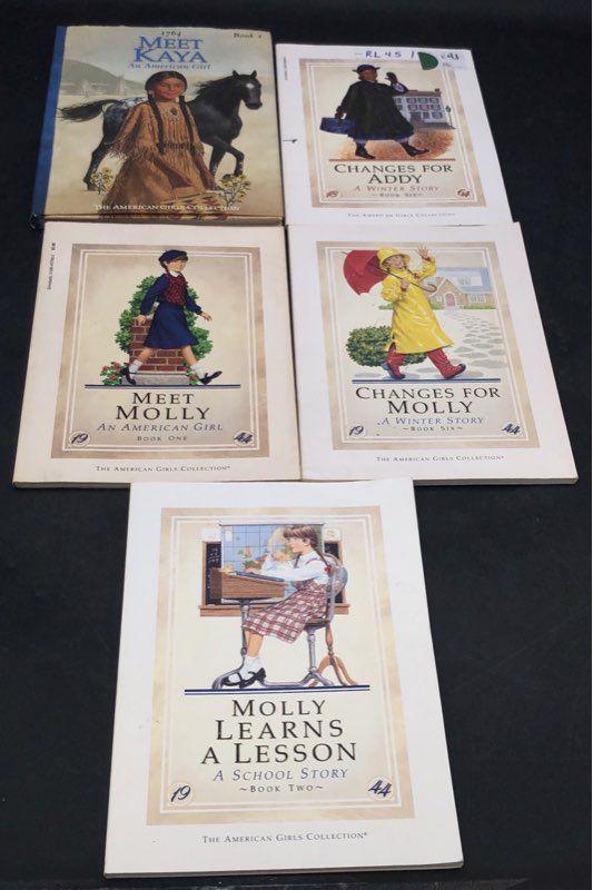 American Girl Book Lot The American Girls Collection 5 Books Kaya Addy Molly