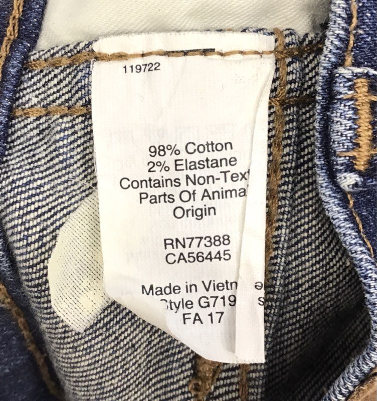 Madewell Women's 9" High-Rise Skinny Jeans Blue Distressed Sz 27