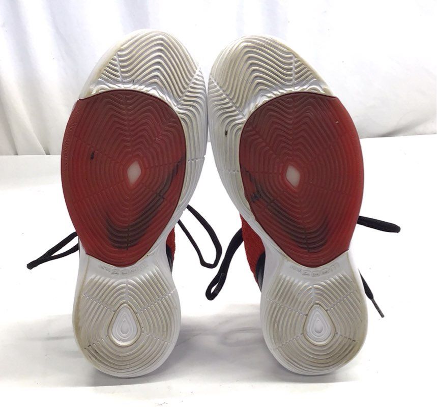 Nike Zoom Rize University Red Black White Basketball Shoes Men's Size 10.5