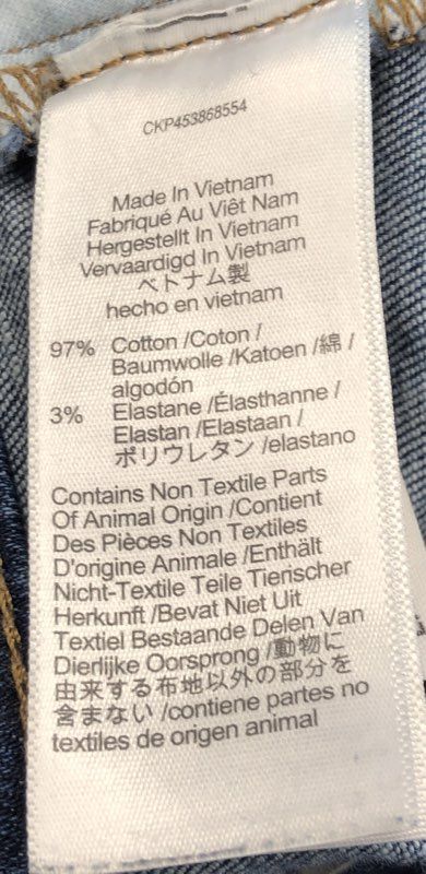 Madewell Women's Curvy High-Rise Skinny Jeans Blue Dark Wash Sz 27