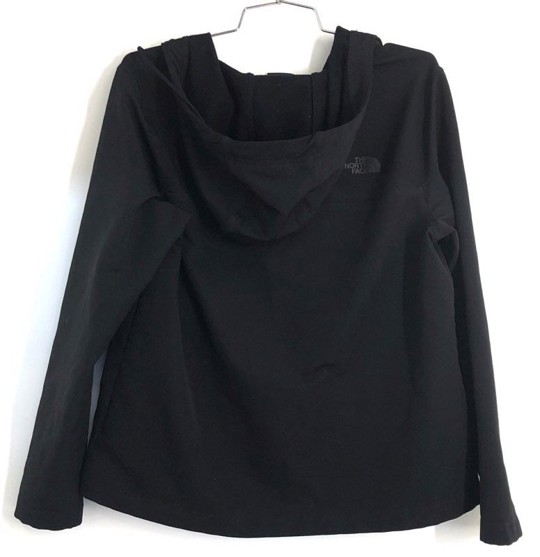 The North Face Women's Black Shelbe Raschel Softshell Pullover Hoodie Sz M