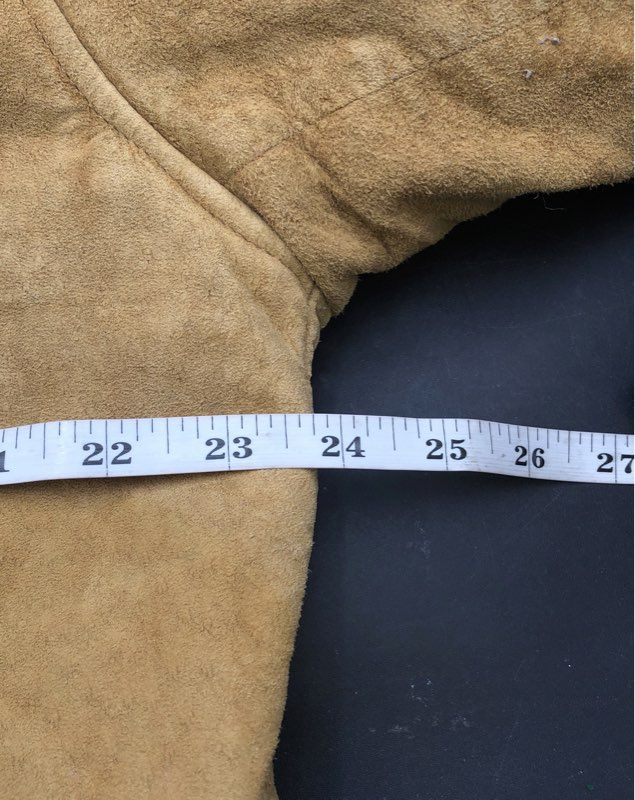 Vintage Y2K Dennis Basso Women's Tan Genuine Leather Jacket Faux Fur Sz M